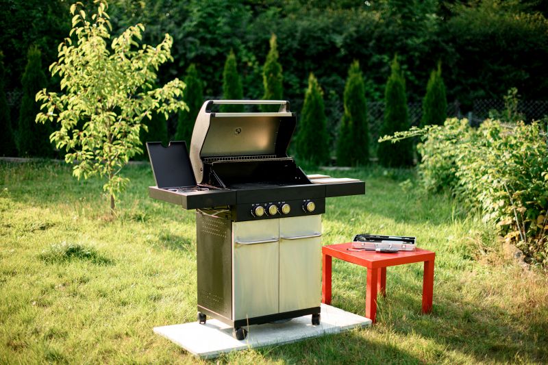 Summer Outdoor Grill Setup