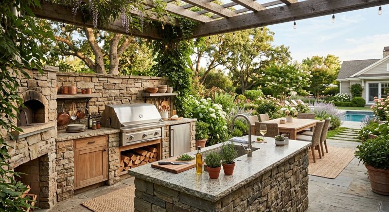 Outdoor Kitchen Construction in South Houston, TX