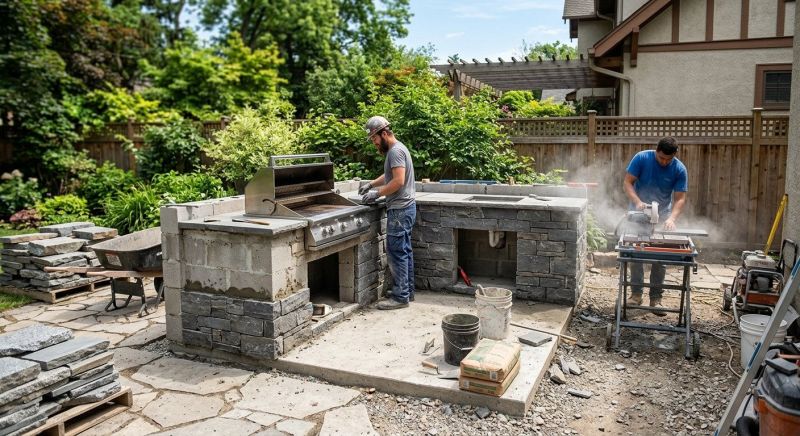 Outdoor Kitchen Construction in Bonita Springs, FL