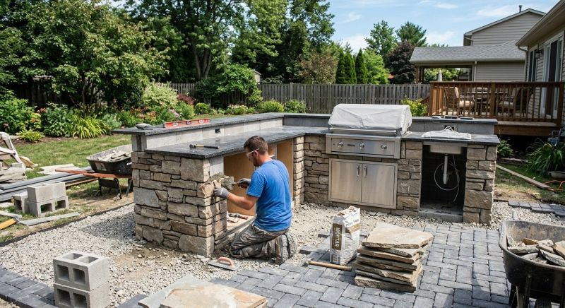 Outdoor Kitchen Remodeling in South Houston, TX